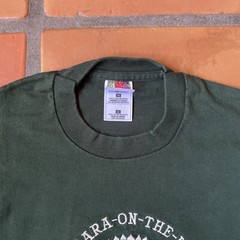 Vintage Fruit Of The Loom Mens L Green T-Shirt Niagara Falls On The Lake Canada