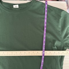 Maggie’s Organics Men’s XXL Army Green Long Sleeve Shirt Cotton Sustainable