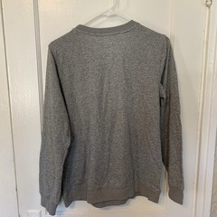 St. John’s Bay Gray Men’s Long Sleeve Crew Neck Business Casual Work Top M NEW