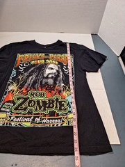 Rob Zombie T-shirt 2023 Freaks on Parade Concert Tour Double Sided Medium