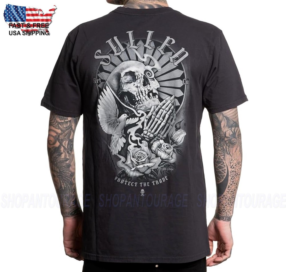 Sullen Art Collective Presence Premium SCM6919 Short Sleeve T-shirt For Men