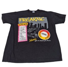 Vintage Freaknik Atlanta Graphic T-Shirt Size Large Rap & Hip-Hop Car Culture