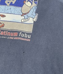 Vintage Platinum FUBU Fat Albert Men’s T-Shirt Size XXL 2XL Blue Short Sleeve