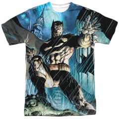 Batman “Rainy Rooftop” Dye Sublimation T-Shirt