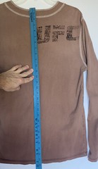 Graphic Shirt Top UFC MMA Mens Distressed Medium M Ultimate 100% Cotton