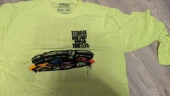 TMNT NECA Loot Crate Exclusive 1990 Poster Long Sleeve T-Shirt XXL NEW Lootwear