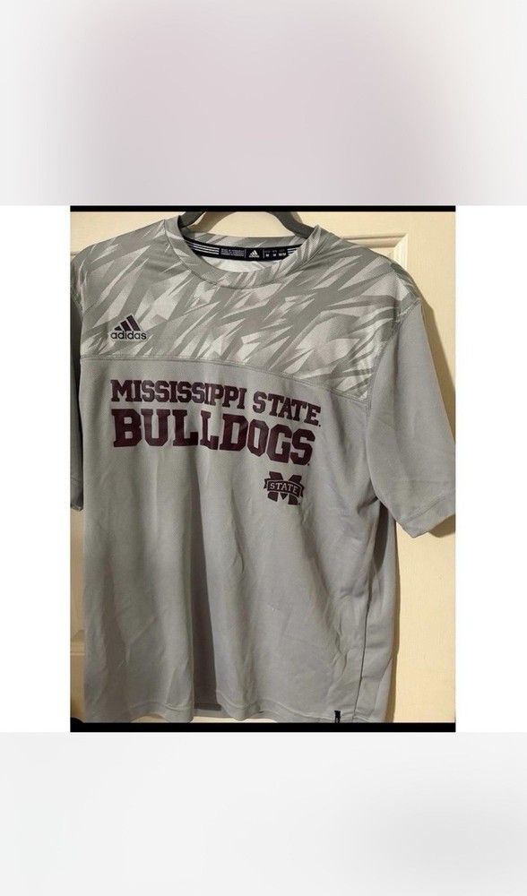 Adidas Mississippi State Bulldogs Climate Control Men’s Tshirt