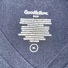 lot Of 2 Goodfellow & Co. Men’s V-neck Short Sleeve t Shirts Size XL Black
