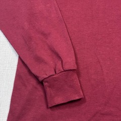 L.L. Bean T-Shirt Mens M Red Long Sleeve Turtleneck Lightweight Jersey
