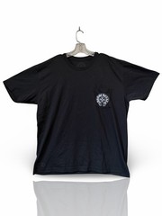Chrome Hearts Miami Horse Shoe SS Pocket Tee Black Authentic Size 2XL