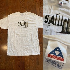 Vintage Saw 2 Horror Movie Promo AAA Shirt Large Jigsaw Rare 2005 II Scary