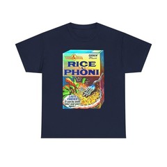 Wacky Packages RICE-A-PHONI Box T-Shirt Funny RICE-A-RONI Parody