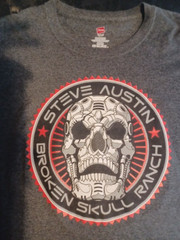 Stone Cold Steve Austin – RARE wrestling Tee Shirt – WWE Size 5XL – Skull Ranch