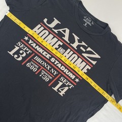 JAY-Z Home and Home Yankee Stadium Concert T-shirt 2010 Size XL 3 Red Stripes