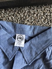Vintage California Youth Authority Prison Blue Shirts And Standard Issued Boxers
