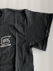 Glock Perfection mens Black shirt logo gun graphic t-shirt tee Size: XXXL