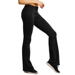 ‘s Soft Comfy Cotton Spandex Yoga Sweat Lounge Gym Sports Athletic Pants (M, …
