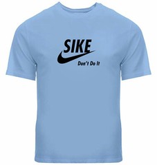 Funny Mens Unisex Tee T-Shirt Gift Printed Sike Quote Saying Don’t Do It Parody