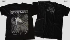 New Dtg/Dtf printed T-shirt – NEVERMORE-T Shirt 2-sided