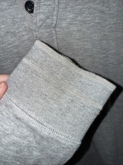 Filson Shirt Mens Gray Double Layer Henley Thermal Long Sleeve Midweight XS
