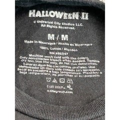 Halloween II Michael Myers Graphic Horror Movie T-Shirt Men’s Medium Black