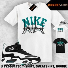 Tee Shirt Matching Air Griffey Max 1 Freshwater 2026 Match Sneaker Shoe Hanging