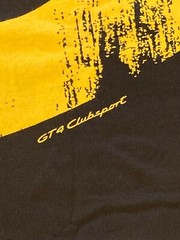 PORSCHE SELECTION’S GT4 CLUBSPORT T-SHIRT W/COLLECTORS TIN NO. 15. ALL SIZES!!