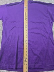 Vintage Screen Stars Shirt Mens Large Purple Dont Tell Anyone I Got A 4.0