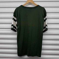 Vintage 80s Champion Dartmouth College Striped Sleeve Jersey T-Shirt Size XL