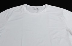 32 Degrees Men’s Cool Stretch Classic Crewneck T-Shirt BL1 White Size 2XL NWT