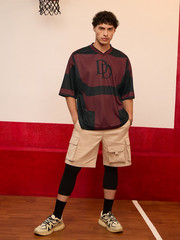 Marvel Daredevil Oversized Jersey Graphic Printed Breathable Lightweight T-shirt