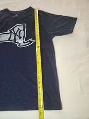 Men’s New York Yankees State Logo T-Shirt Fanatics Blue Baseball Adult Medium