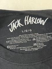 Jack Harlow Shirt Mens Large Black Album Cover Graphic Rap Hip Hop Music Tee