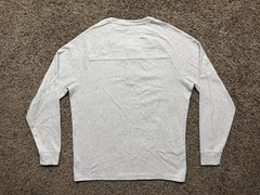 Le Chalk Puremeso Henley Shirt Men’s Size Large The Normal Brand Collab Stone