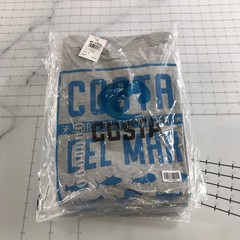 Costa Shirt Mens XL Gray Heather Born On The Water Fish Ocean FQA40002525TXL