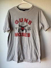 Vintage Guns N Moses Israel Defense Forces IDF Jewish T-Shirt XL Men’s Gray