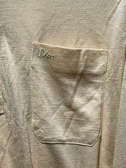 Vintage Christian Dior Monsieur Polo T-Shirt Long Sleeve single stitch Size. L