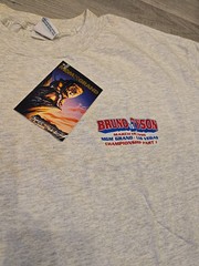 Vintage 1996 Mike Tyson Vs Frank Bruno T-Shirt Large DEADSTOCK MGM USA TAGS 90 L