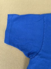 VTG BVD T Shirt Men’s LARGE Single Stitch Blue MADE USA Workwear 80s