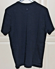 Rag & Bone Classic Slub Jersey Lightweight Navy Blue (Not Black) Men Med T-Shirt