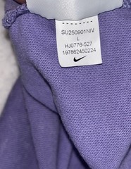 Nike Sportswear Max90 Acid Wash Pocket T-Shirt Dusty Amethyst Purple Men’s Large