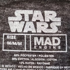 Star Wars Mens Medium T-Shirt – Multi Color X-wing 1977 Sunset Style Image