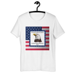 Patriot Day Unisex Staple T-Shirt – Bella + Canvas 3001 America USA Eagle