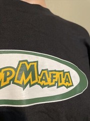 NEW Vintage 90’s POP MAFIA Black Long Sleeve Shirt Size XL Men’s Hanes Beefy-T