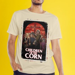Children of the Corn (1984) Movie Poster Inspired T-Shirt Retro Film Tee Unisex
