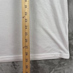 Under Armour HeatGear Mens XL White Short Sleeve Loose Fit T-Shirt Logo Athletic