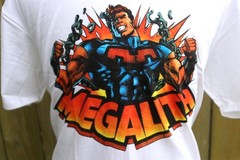 NOS Vintage MEGALITH Continuity Comic Graphic Graphitti T Shirt – Multiple Sizes