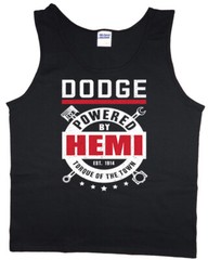 Mens Tank Top Dodge Ram Hemi T-shirt Sleeveless Muscle Tee Clothing Apparel