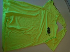 Concrete Long Sleeve T-shirt curb crew Adult Sz m power curber 5700-B yellow