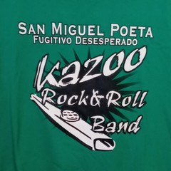 San Miguel Poeta Kazoo Rock & Roll Band T-Shirt